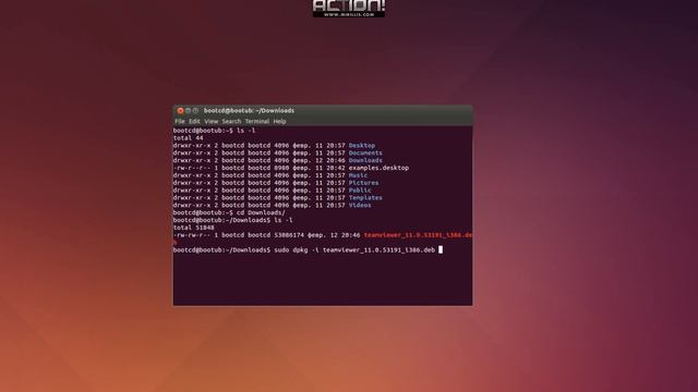 Установка TeamViewer в Ubuntu смотреть онлайн