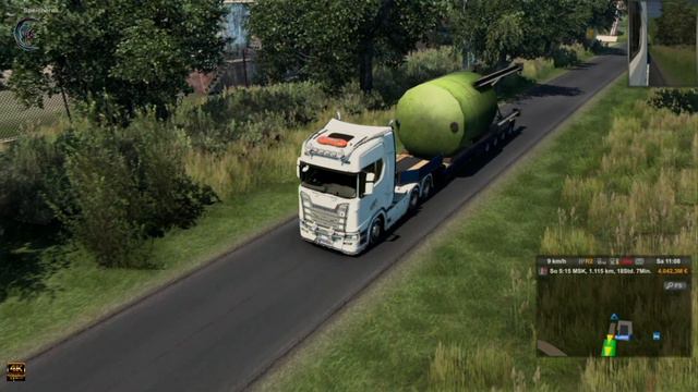 Euro Truck Simulator 2 (1.47.2.6s) (ETS2) + Rusmap 2.47 - Dein Roller ist nicht so hübsch wie Du смотреть онлайн