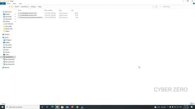 How To Clean C Drive & Temp Files In Windows 10 | Cyber Zero | Tamil смотреть онлайн