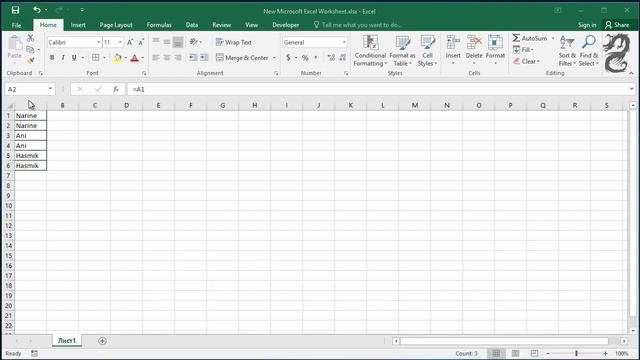 How to Fill Blank Cells with the Cell Value Above using Excel смотреть онлайн