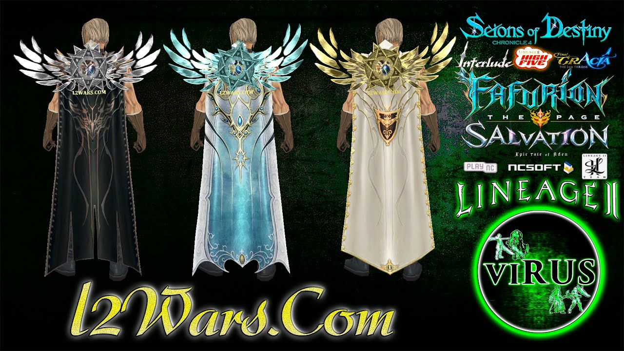 New Cloaks For The Www.L2Wars.Com Lineage II - High Five. ◄√i®uS►