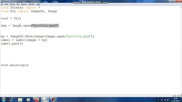 How to change size of image in python tkinter (Tutorial 11) смотреть онлайн