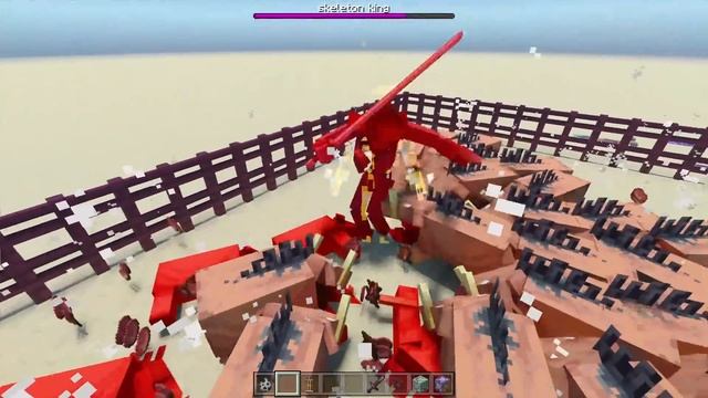 SKELETON KING vs Every Minecraft Mob in Minecraft x100 - Skeleton King vs all Mobs 1v100 смотреть онлайн