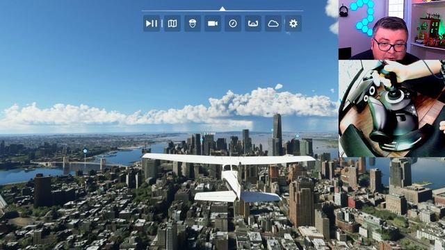 Xbox Series X | Flight Simulator 40th Ann. | Graphics Test/Hotas 1 Test