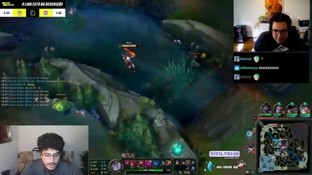 BANIRAM O BRTT KKKKKKKKKKL? - YETZ REACT RENECRODILO смотреть онлайн