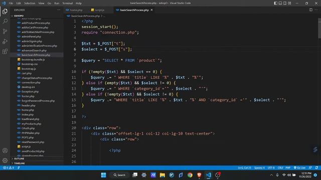 Program the basic product searching process including pagination (Task 19) смотреть онлайн