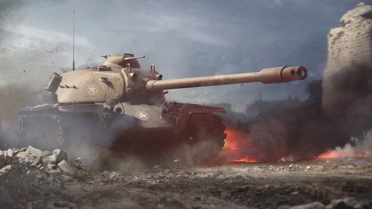 Американский Тяжеловес T110E5 _ Бодрый штурм Затерянного города – 10603 урона смотреть онлайн