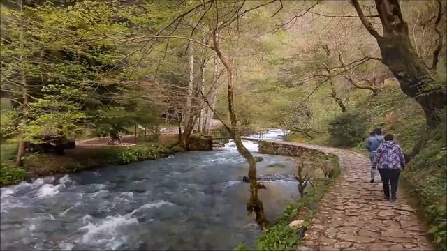 Водопады Грот Симона Кананита Зилота Новый Афон Апрель 2017г смотреть онлайн
