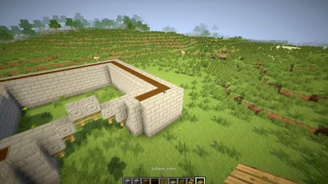 Как построить красивый замок в майнкрафте смотреть онлайн