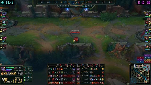 챌린저 탑 뽀삐 신파자 착취 - Challenger Poppy Top vs Sejuani - 롤 KR 12.10 смотреть онлайн