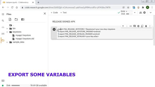 Converting Kivy Python to Android APK using Google Colab | Signed And Release Mode смотреть онлайн