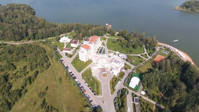 Аэросъемка - Спа отель Мистраль - отдых на Истринском водохранилище M’Istra’L Hotel & SPA