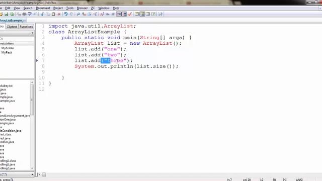 Java Programming Tutorial #43 -ArrayList in Java смотреть онлайн