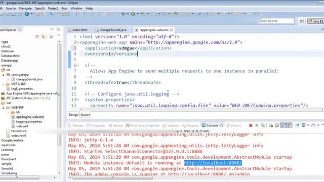 CS8711 CC lab.EX 4-Use GAE launcher to launch the web applications.IT8711 CCLAB смотреть онлайн