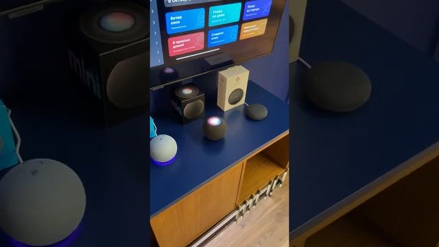 Голосовые помощники для умного дома Siri, Alexa, Google Home
