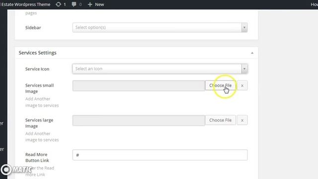 How to add services in Realtor Wordpress theme смотреть онлайн