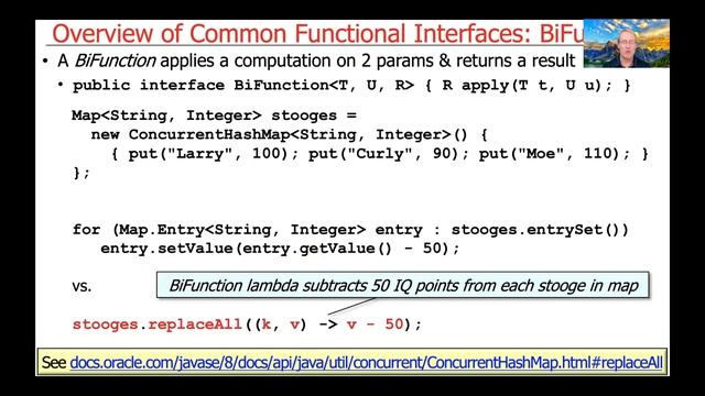 The Java BiFunction Functional Interface смотреть онлайн