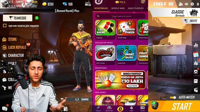 As Gaming Vs Lokesh Gamer & Gyan Gaming Best Clash Squad Battle ? Who Will Win - Garena Free Fire смотреть онлайн