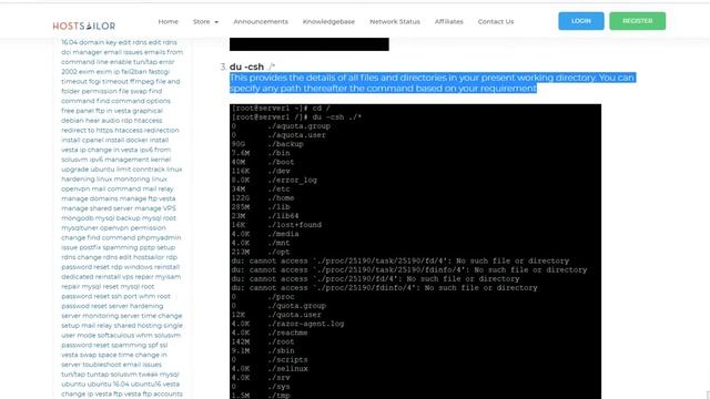 How to check disk usage to free up space :: Linux смотреть онлайн