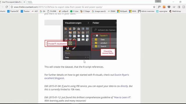 Download/ Export Power Query data to csv, excel or txt - Power BI Tips & Tricks #25 смотреть онлайн