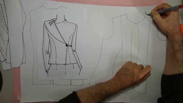 Моделирование жакета. Modelado de chaqueta смотреть онлайн
