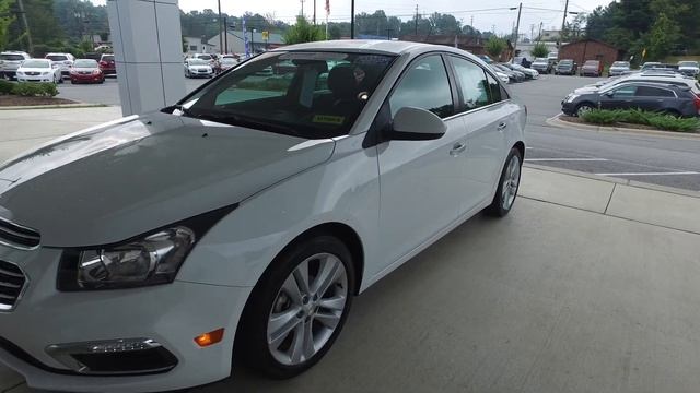 U7064 - 2016 Chevy Cruze LTZ - White смотреть онлайн