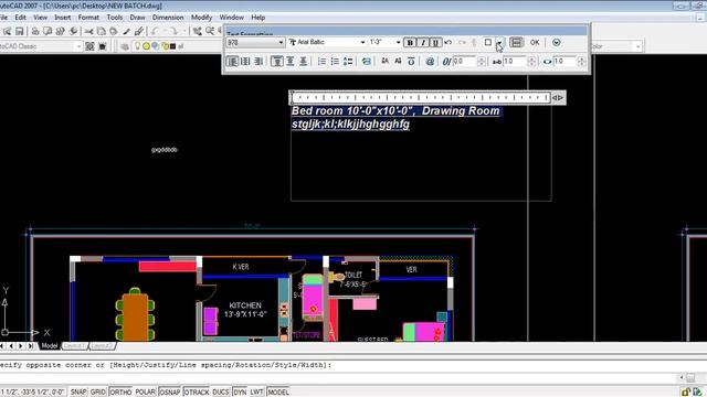 AutoCAD Part 09, Text single line, Double line, Mtext, Bangla Text смотреть онлайн