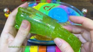 Смешиваем случайный слайм с купленным в МАГАЗИНЕ! Расслабляющее видео со слаймом