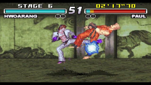 Tekken Advance Hwoarang Story Playthrough GBA 4K 2001 смотреть онлайн