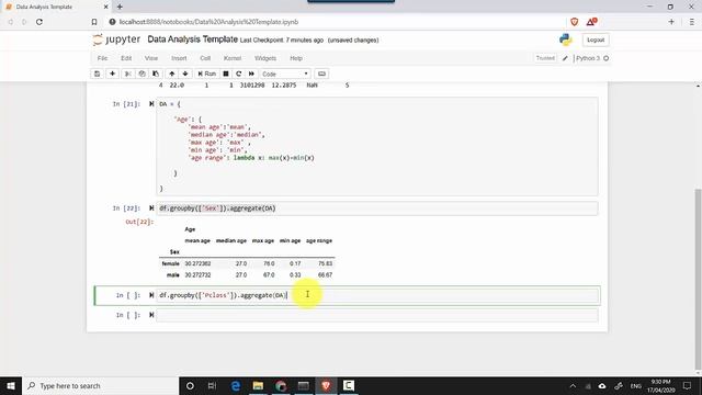 Build a data analysis template python смотреть онлайн