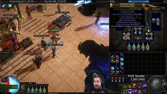 Gear The Build - ED Contagion - ES / Chaos Inoculation is easy with Harvest! смотреть онлайн