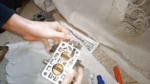 КАРБЮРАТОР ОЗОН, ПОДСОС ВОЗДУХА.