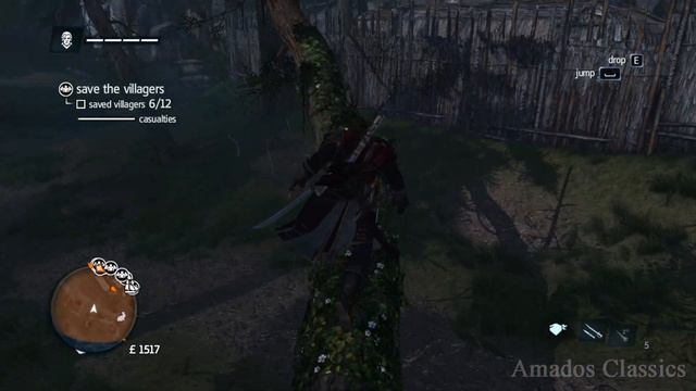 Shay Cormac saves the native Villagers ULTRA 4K 60FPS Gameplay - ASSASSIN'S CREED ROGUE смотреть онлайн