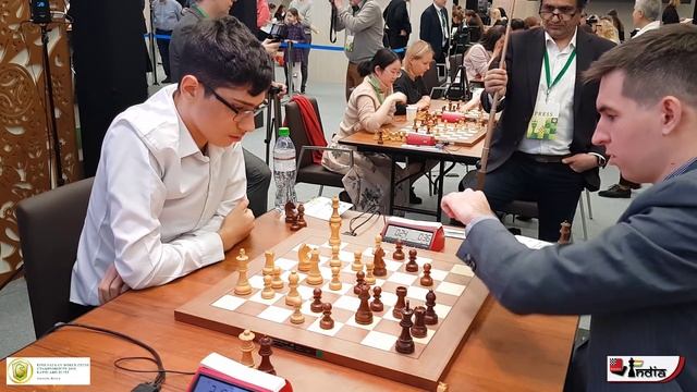 Alireza Firouzja (2649) vs Dmitry Andreikin (2780) | World Blitz 2019 смотреть онлайн