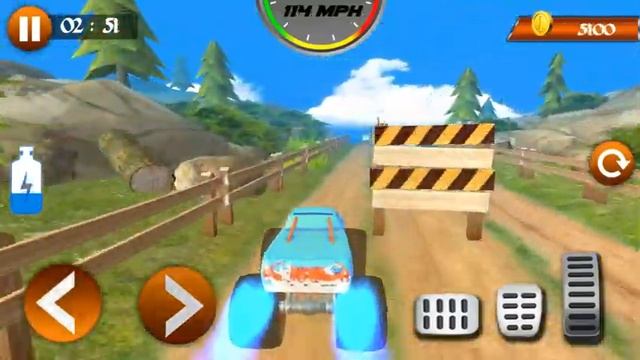 Monster Truck Stunts Mania: 3D Game - Android HD Gameplay смотреть онлайн