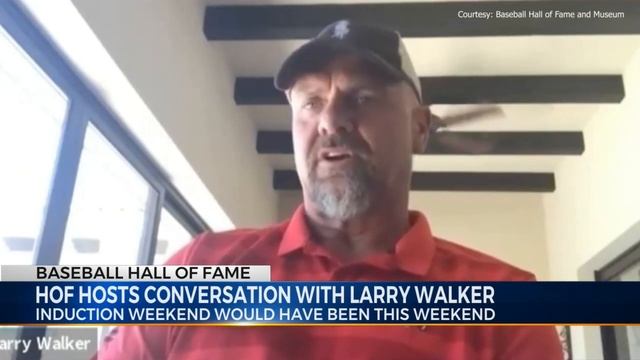 Former Utica Blue Sox Player HOFer Larry Walker Speaks at HOF Online Event смотреть онлайн