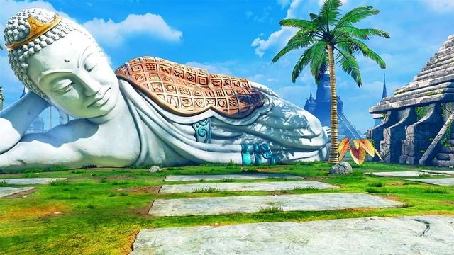 SFV - Sagat King's Court Stage Theme For Street Fighter 5 Arcade Edition! Extended OST