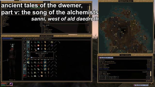 where to find all the alchemy skill books in morrowind! (and m'aiq the liar lol) смотреть онлайн