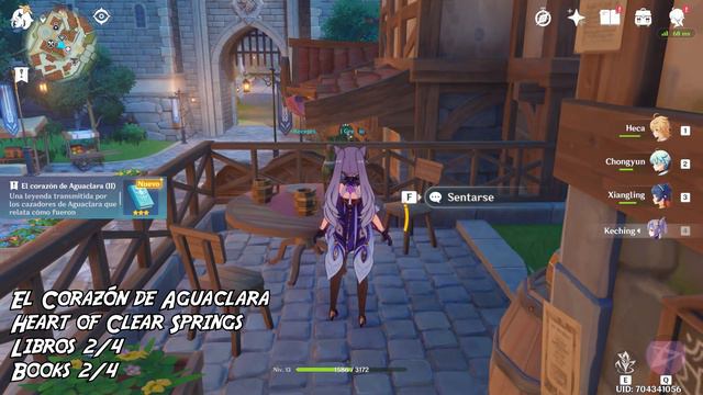 📘 Corazón de Aguaclara / Heart of Clear Springs 🐼 - LOCALIZACIÓN - GENSHIN IMPACT смотреть онлайн