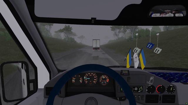 OMSI 2. Чистогорск. Mercedes-Benz Sprinter 312D. Маршрут 158, Чистогорск - Жуполово
