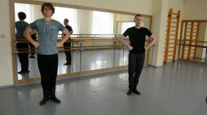 Хлопушки и присядки. Занятие по русскому народному танцу