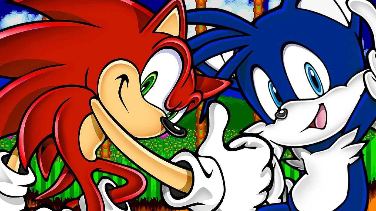 Sonic 2 Red Sonic & Blue Tails ► Sonic Hacks ► Gameplay смотреть онлайн