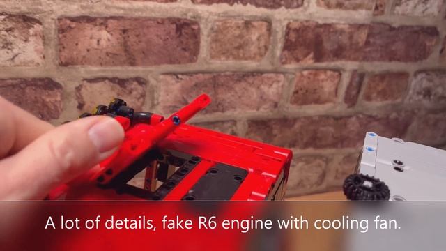 Lego Technic MOC Renault Magnum solo with lift смотреть онлайн