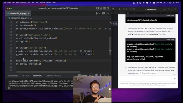 I asked ChatGPT to buid this Data Science Web App from scratch in PYTHON смотреть онлайн