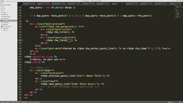 Advanced Bootstrap to WordPress - Part 10 - Custom Fields for Posts смотреть онлайн