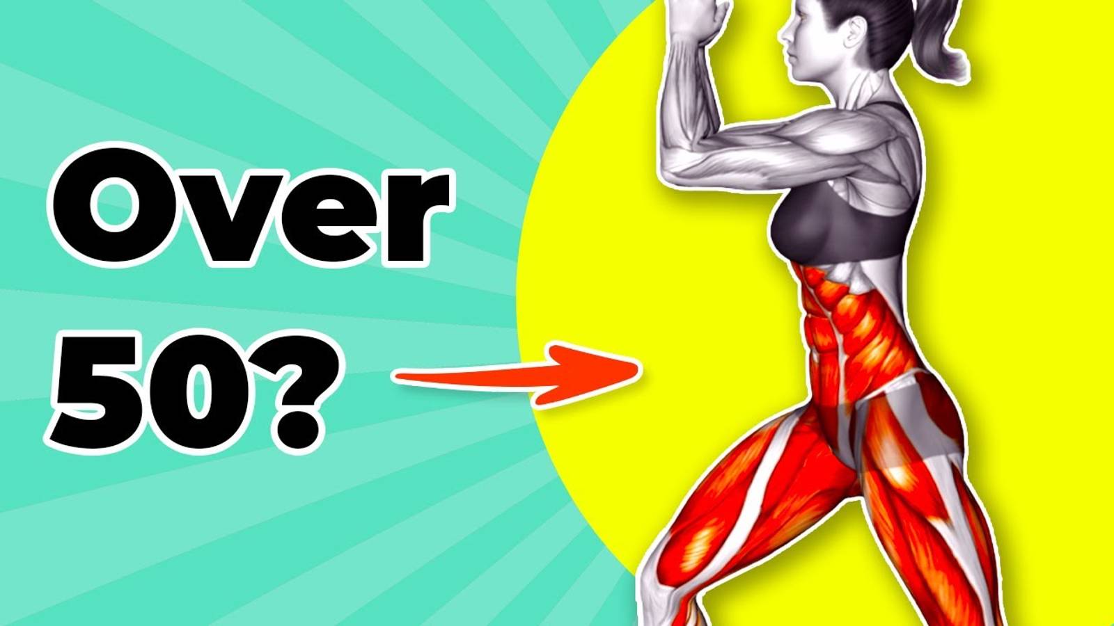 Старше 50. Попрощайтесь с дряблым животом. Тренировка стоя. смотреть онлайн