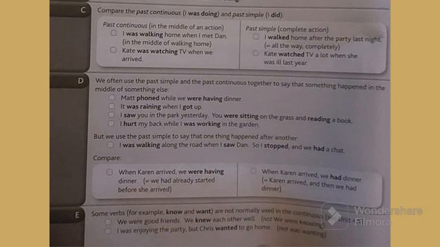 Unit 6 Past Continuous Tense English Grammar in Use by Raymond Murphy BA Sem 1st GNDU смотреть онлайн