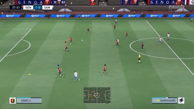 FIFA 22 карьера за Джено (Тренер Шевченко) #5 Джено проти Мiлану смотреть онлайн