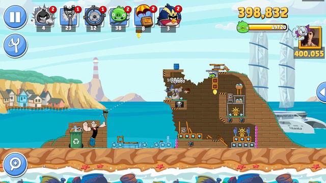 Angry Birds Friends. Popeye Tournament. All levels 3 stars. Passage from Sergey Fetisov смотреть онлайн