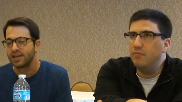 Executive Producers Edward Kitsis and Adam Horowitz Discuss Once Upon a Time Season 3 смотреть онлайн